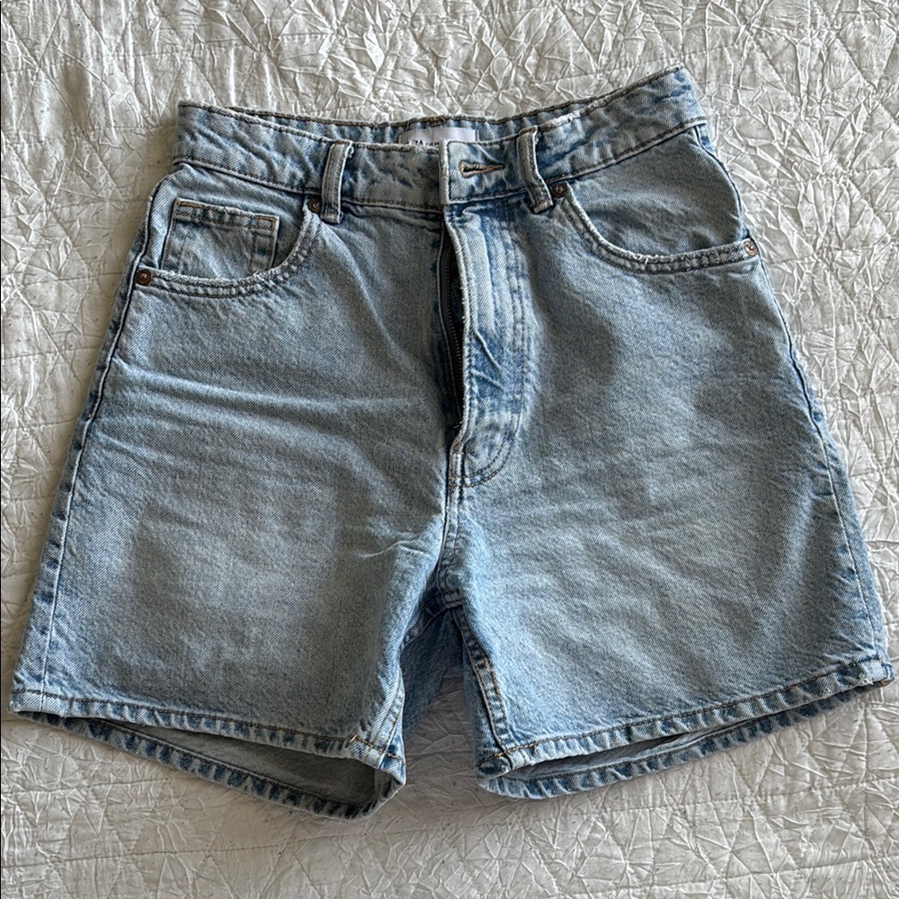 Women’s Light Blue Denim Shorts